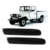Calha De Chuva Toyota Bandeirante Acrílica Fume Par Original