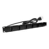 Calha De Tomadas C 6tomadas 1u 20amp Pdu Rack 01 Peça 