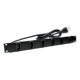 Calha De Tomadas C 6tomadas 1u 20amp Pdu Rack 01 Peça