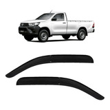 Calha Defletor Chuva Hilux 2pts 2015 A 2020 Cabine Simples