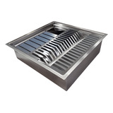 Calha Gourmet Escorredor Inox Tamanho 40x40 Ecosul Metais