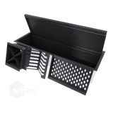 Calha Organizadora De Cozinha Para Louças 60cm C Tampa Preta