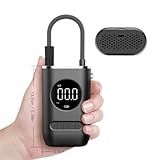 Calibrador Compressor Bomba De Ar Portátil Digital Com Lanterna LED Para Encher Pneus De Carro Moto Bike Bicicleta Bola E Piscina Inflável Potência 150 PSI