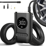 Calibrador Compressor Pneu Digital Bomba Ar Carro Moto Bike