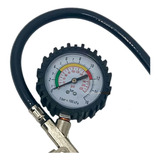 Calibrador De Pneus Portátil Carro Moto Flexível Manômetro