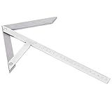 Calibre Angular Régua Angular De Aço Inoxidável Com Design Ergonômico Para Ampla Utilização Em Usinagem De Ferragens Etc 