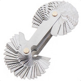 Calibre De Rosca 52 Lamina Medidor De Passo 0 25 A 6 0mm Pol