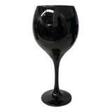 Cálice Negro Para Altar 20 Cm Em Vidro 400 Ml