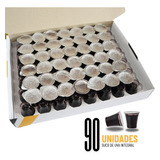 Cálice Para Santa Ceia Pronto Para Servir Lacrado Com Suco De Uva Integral Para Igrejas Evangélicas Em Geral Kit C 90 Unidades King Cálices
