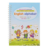 Caligrafia Mágica Reutilizada Escrita 1 Copybook Inglês Eng