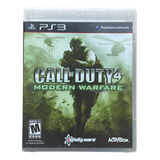 Call Of Duty 4 Modern Warfare Modern Warfare Standard Edition Activision Ps3 Físico