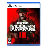 Call Of Duty Modern Warfare 3 Ps5 Mídia Física Lacrado