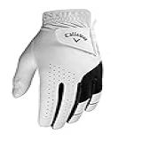 Callaway Luva De Golfe Masculina Weather Spann Branca Pacote Com 2 Grande Modelo De Geração Anterior Padrão Usada Na Mão Esquerda 