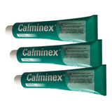 Calminex Pomada Anti Inflamatorio Uso Veterinário 100g 3 Un