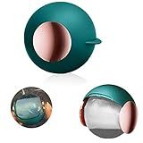 CALMTEE Bola De Rolo De Fiapos De Gel Reutilizável Rolo De Fiapos Lavável Para Cães Gatos Animais De Estimação Ferramenta De Remoção De Pelos Para Roupas Móveis Verde Dourado 