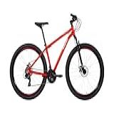Caloi Bicicleta Vulcan- Aro 29- Tamanho 15- Câmbio Shimano 21 Velocidades- Vermelha