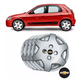 Calota Aro 13 Celta 2012 2013 2014 Corsa Classic Com Emblema