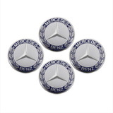 Calota Central Roda Emblema Mercedes 75mm