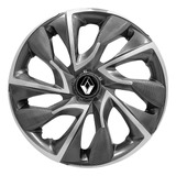 Calota Esportiva Sport Cup Aro 15 Renault Clio Sandero Logan