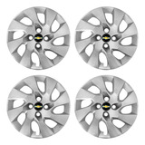 Calota Jogo Aro 14 Gm Corsa Celta Onix Prisma 2014 4 Peças