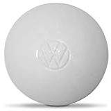 Calota Para Aço Branco Com Logo Volkswagen Fusca E Kombi Bojuda Volks VW