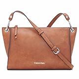 Calvin Klein Bolsa Tiracolo Feminina Reyna Combo Caramelo One Size