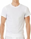 Calvin Klein Camiseta Masculina Clássica De Gola Redonda Com 3 Unidades Branco Large