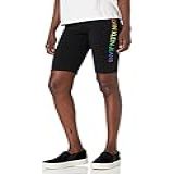 Calvin Klein Jeans Short Feminino Com Logotipo Pride- Preto- G