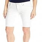 Calvin Klein Jeans Short Jeans Feminino White Light 6