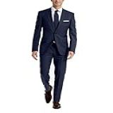 Calvin Klein Separates Terno Masculino Slim Fit- Solid Medium Blue- 36W X 32L