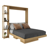Cama Articulada Casal Para Colchão Multimóveis Vcr35034 Cor Amêndoa