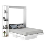 Cama Articulada Casal Para Colchão Multimóveis Vcr35034 Cor Branco