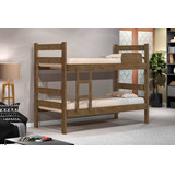 Cama Beliche Prisma J a Móveis Solteiro 95x196 Cm