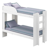 Cama Beliche Solteiro Bia Cimol Branco