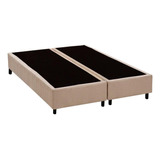 Cama Box Base King Universal Suede