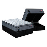 Cama Box Baú Queen Colchão Molas Masterpocket Ensacadas Se