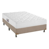 Cama Box Casal Colchão Espuma D45 Herval Top Base Crc S