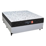 Cama Box Casal Colchão Semi Ortopédico Extra Firme D33