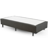 Cama Box Cosmopolita Solteiro Americano Cinza 096x203