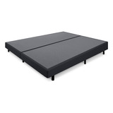 Cama Box King Anti Refluxo Preto