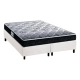 Cama Box Queen Colchão Espuma D33 Probel Anatômico Advanc