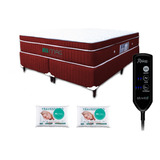 Cama Box Queen Size D45 Magnético Infra Com Massageador