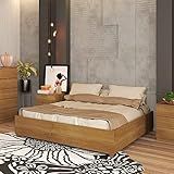 Cama Casal Para Colchão Box Mônaco Tcil