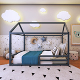 Cama Casinha Infantil Ludika Mobilia