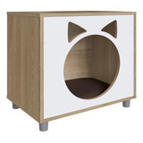 Cama Casinha Toca Para Gato Com Almofada Tamanho Grande Oak