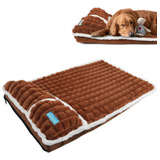 Cama Colchão Ortopédica Duke Dixie Para Cães Comfort Antiderrapante Marrom