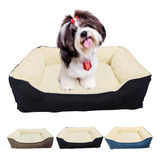 Cama De Pelúcia Fofinha Para Pets Pequenos 35 X 40 Sherpa Cor Preto Desenho Lisa