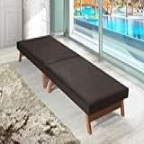 Cama Dobravel Portatil Marrom 170x60 Com Colchão Emutido Pes Madeira Maciça P Ate 130 KG