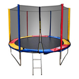 Cama Elastica 2 44m Pula Pula Trampolim Escada Rede