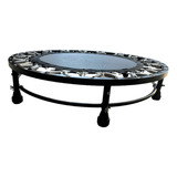 Cama Elástica Mini Jump Profissional 180kg C Aro De Reforço